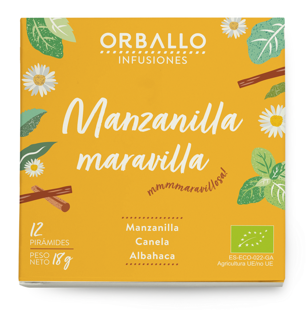 Caja Master Infusión ECO Manzanilla maravilla E12 X 8