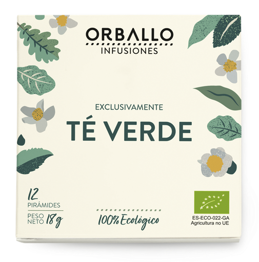 [13ETV] Caja Master Infusión ECO Exclusivamente Te Verde E12 X 8